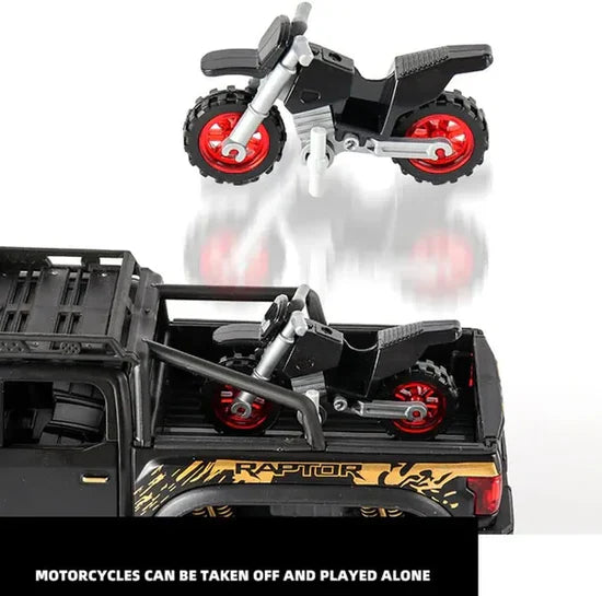 Beast Ford Raptor- Diecast Metal Car - Scale 1:24