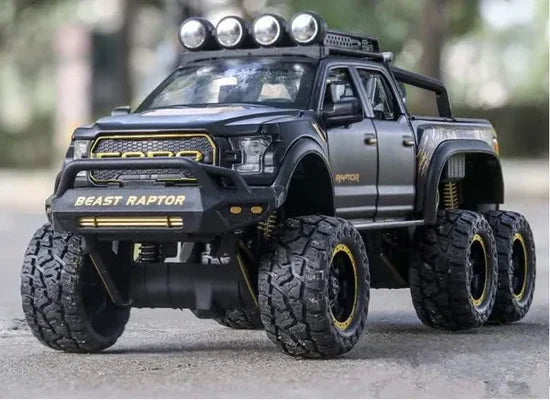 Beast Ford Raptor- Diecast Metal Car - Scale 1:24