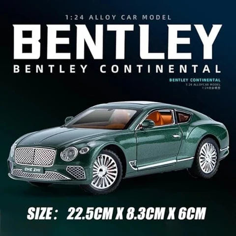 Bentley Continental Gt- Diecast Metal Car - Scale 1:24