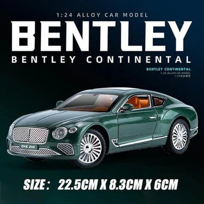 Bentley Continental Gt- Diecast Metal Car - Scale 1:24