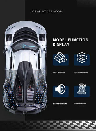 Mercedes Amg - Diecast Metal Car - Scale 1:24