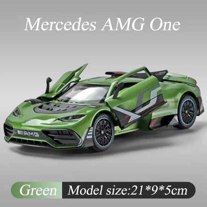 Mercedes Amg - Diecast Metal Car - Scale 1:24