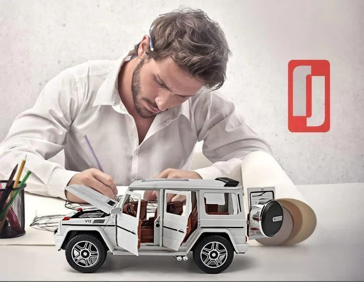 Mercedes Benz G-klessa G-63- Diecast Metal Car - Scale 1:24