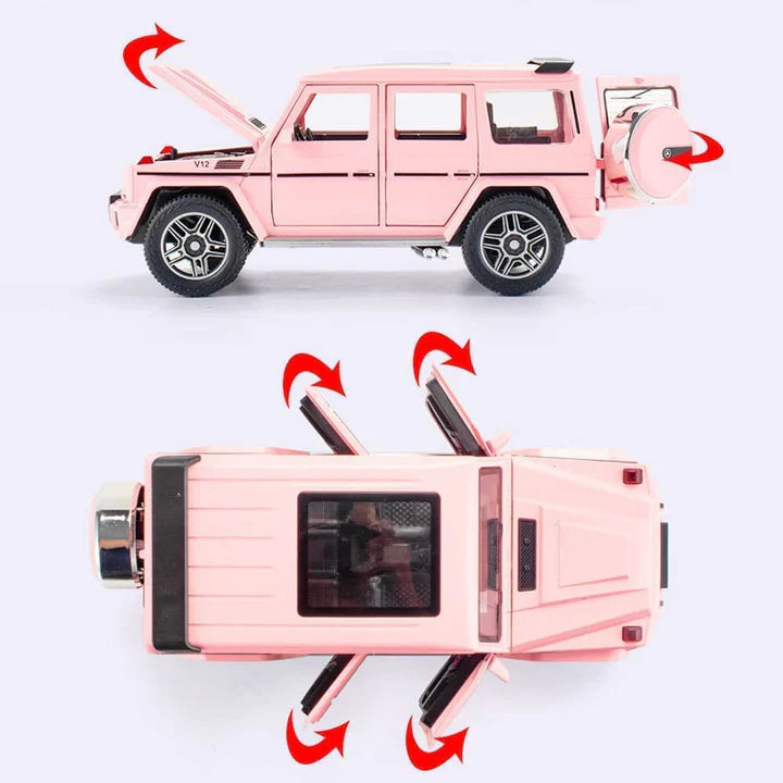 Mercedes Benz G-klessa G-63- Diecast Metal Car - Scale 1:24