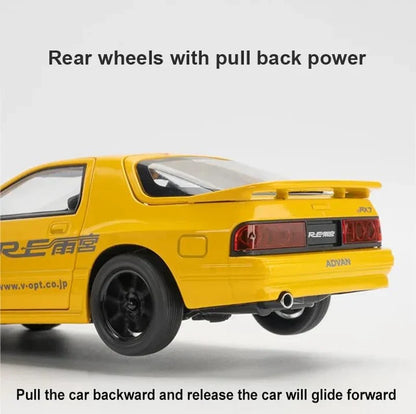 Mazda Rx7 - Diecast Metal Car - Scale 1:24