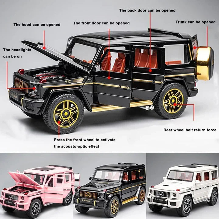 Mercedes Benz G-klessa G-63- Diecast Metal Car - Scale 1:24