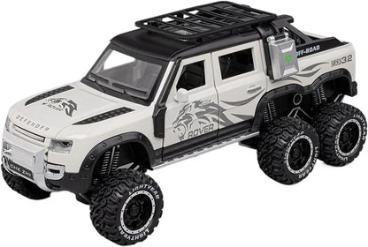 Land Rover Defender Guard 6x6  - Diecast Metal Car - Scale 1:24