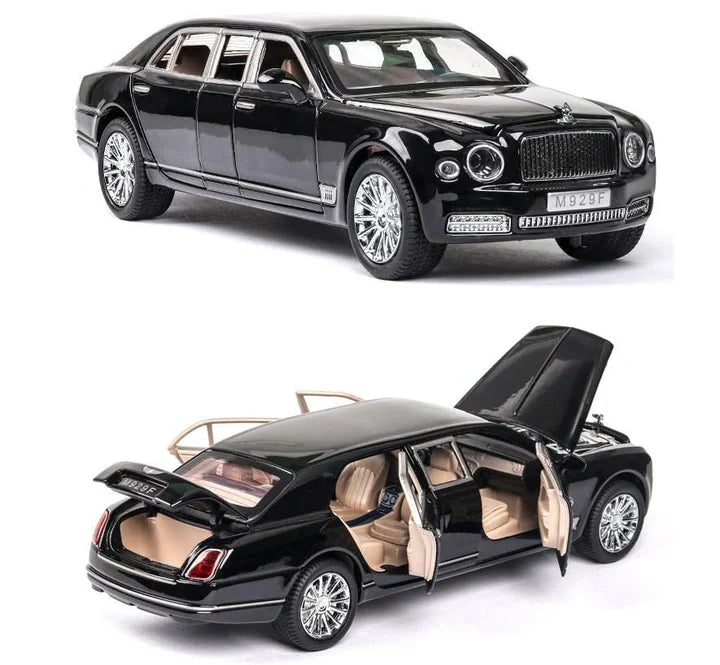 Bentley Mulsanne- Diecast Metal Car - Scale 1:24
