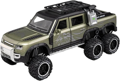Land Rover Defender Guard 6x6  - Diecast Metal Car - Scale 1:24