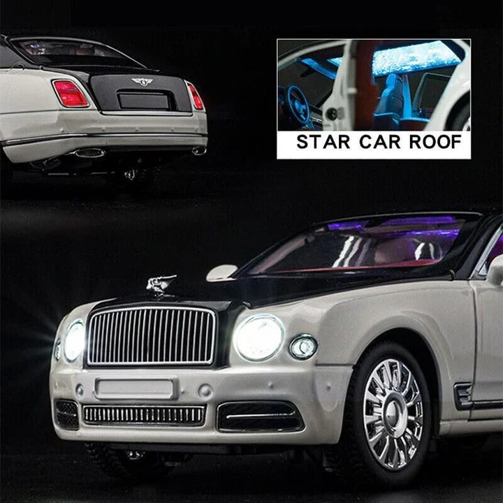 Bentley Mulsanne- Diecast Metal Car - Scale 1:24
