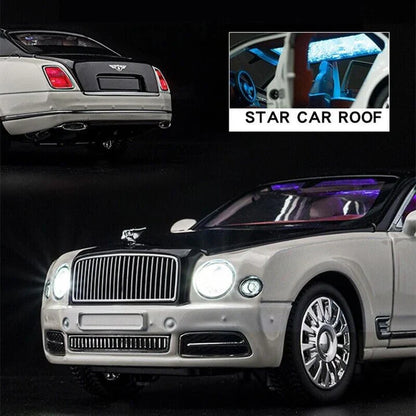 Bentley Mulsanne- Diecast Metal Car - Scale 1:24