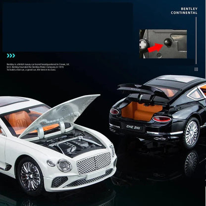 Bentley Continental Gt- Diecast Metal Car - Scale 1:24