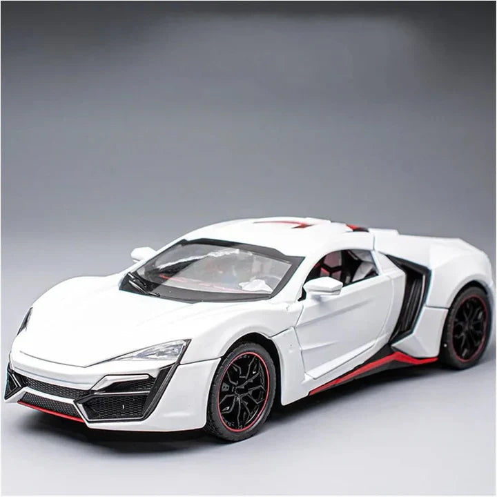 BIG SIZE HYPER SPORT- Diecast Metal Car - Scale 1:24