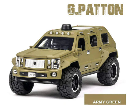 BIG SIZE G-PATTON - Diecast Metal Car - Scale 1:24