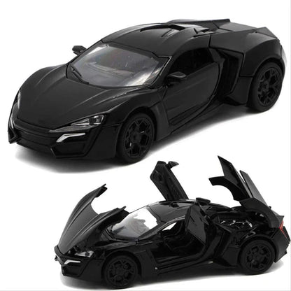 LYKAN HYPER SPORT - Diecast Metal Car - Scale 1:32