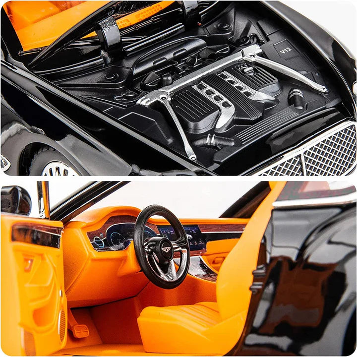 Bentley Continental Gt- Diecast Metal Car - Scale 1:24