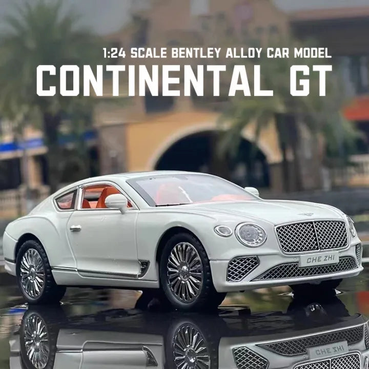Bentley Continental Gt- Diecast Metal Car - Scale 1:24