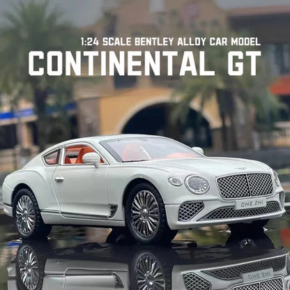 Bentley Continental Gt- Diecast Metal Car - Scale 1:24