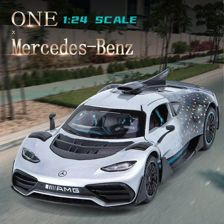 Mercedes Amg - Diecast Metal Car - Scale 1:24