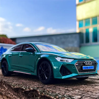 Audi Rs7 Sportboac - Diecast Metal Car - Scale 1:24/1:32