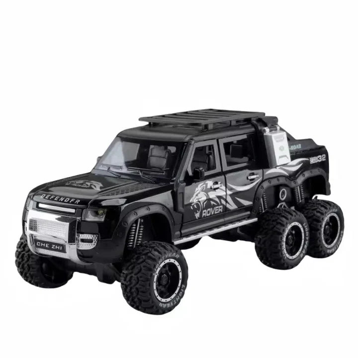 Land Rover Defender Guard 6x6  - Diecast Metal Car - Scale 1:24