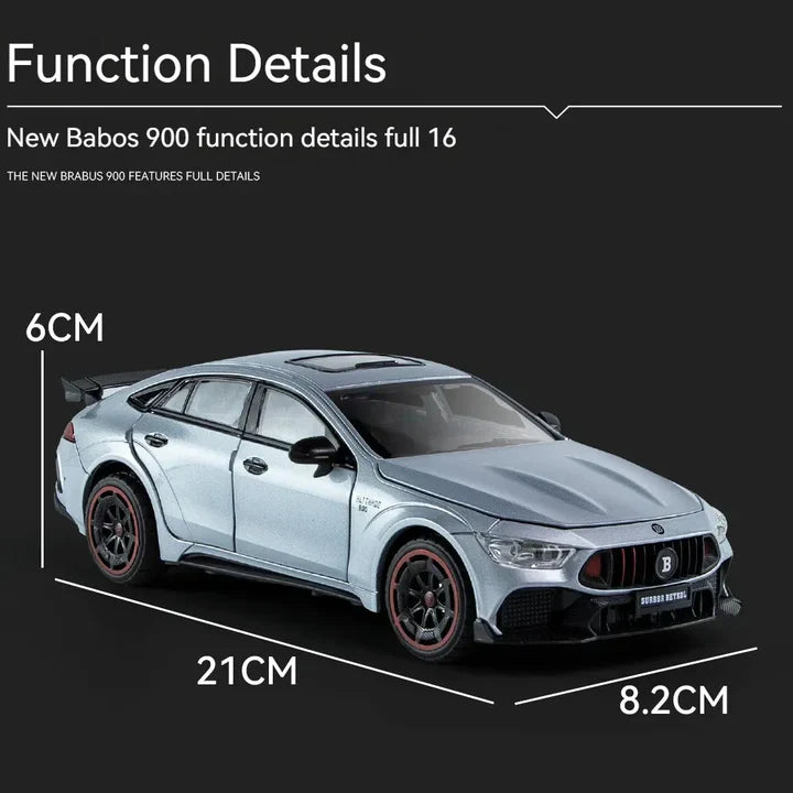 Mercedes Brabus Amg Rocket 900 - Diecast Metal Car - Scale 1:24