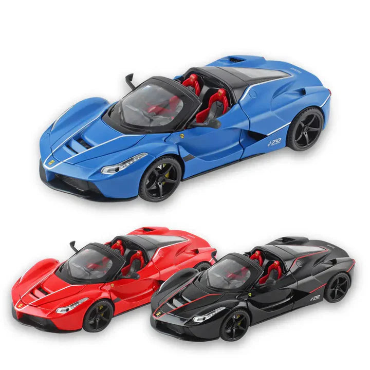 BIG SIZE Ferrari Rafa Roadster SPORT- Diecast Metal Car - Scale 1:24