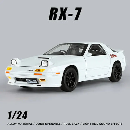 Mazda Rx7 - Diecast Metal Car - Scale 1:24