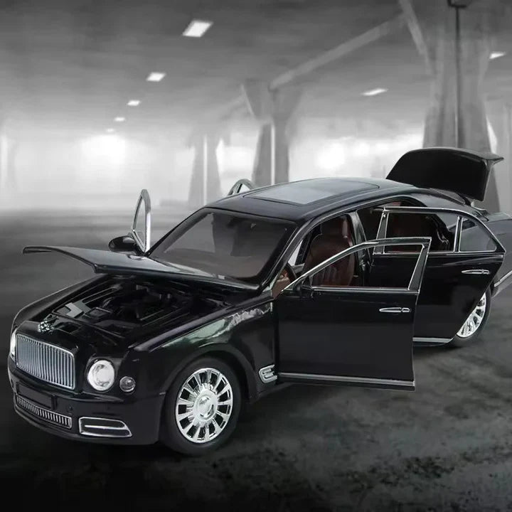 Bentley Mulsanne- Diecast Metal Car - Scale 1:24