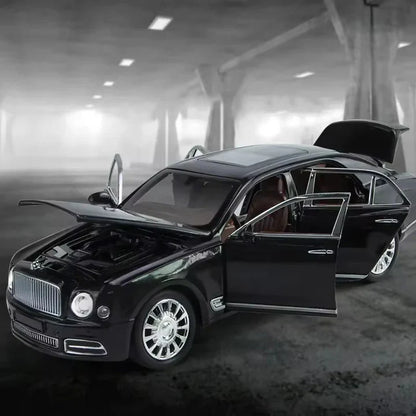 Bentley Mulsanne- Diecast Metal Car - Scale 1:24