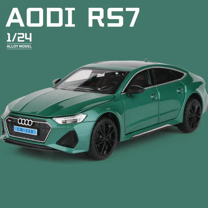 Audi Rs7 Sportboac - Diecast Metal Car - Scale 1:24/1:32