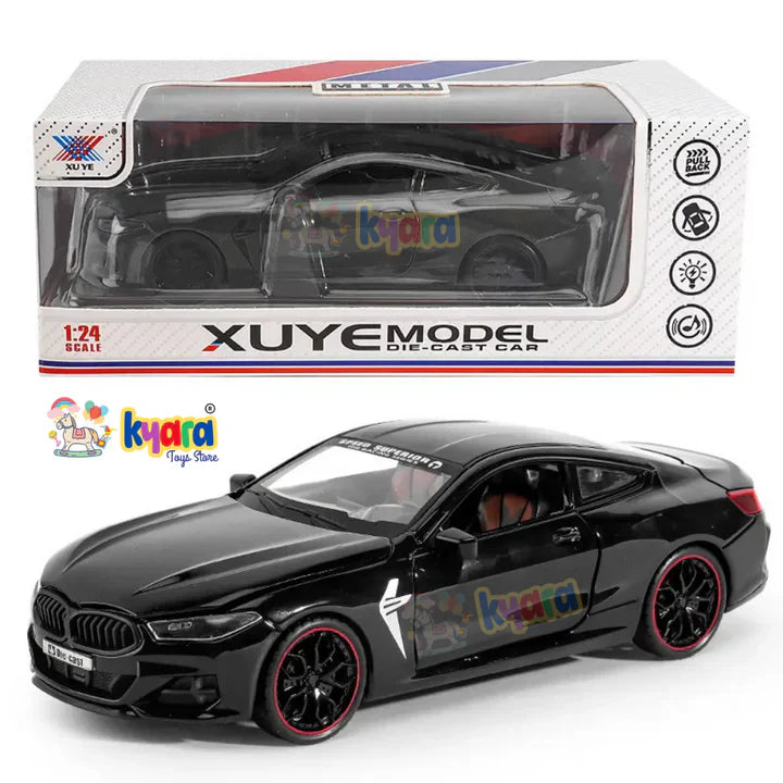Bmw M8 Sports - Diecast Metal Car - Scale 1:24